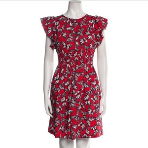 Kate Spade Butterfly Print Blake Mini Dress NWT
